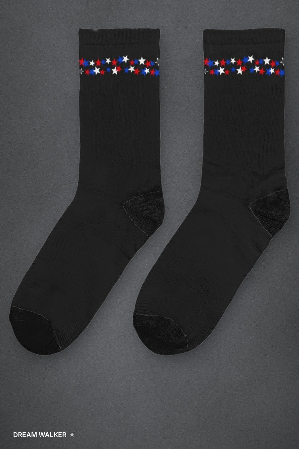 Star Trail Crew Socks pair