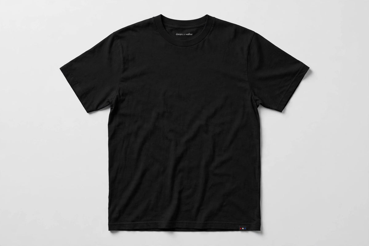 Dream Walker 3-Star Tee Black professional photo